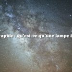 Réponse rapide : qu’est-ce qu’une lampe à pétrole ?